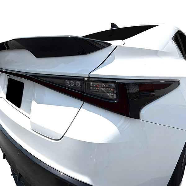 Lexus IS 2021-2025 Dark Smoke Headlight & Taillight Tint Kit – Precut Vinyl Lens Overlays