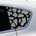 Fits Maserati Levante 2017-2024 Animal Leopard Cheetah Cow Window Vinyl Decal Stickers - Matte Black