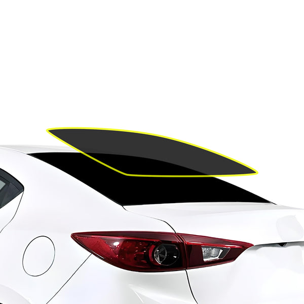 Mazda Mazda3 2014-2018 Sedan Carbon Ceramic Precut Window Tint Mazda Mazda3 2014-2018 Sedan Carbon Ceramic Precut Window Tint