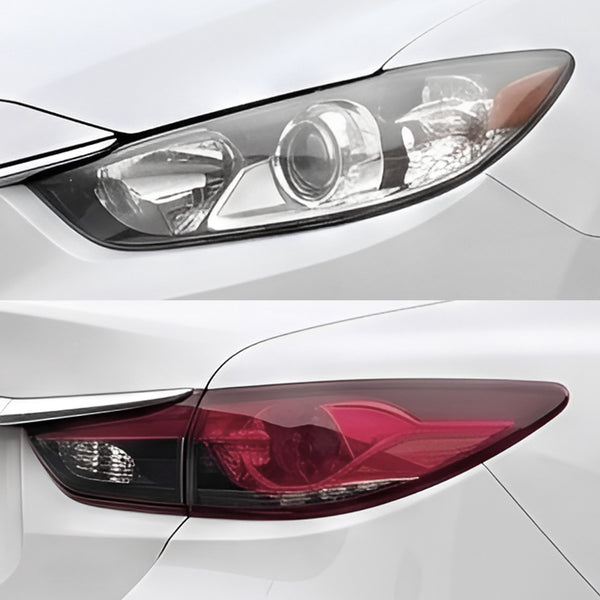 Fits Mazda Mazda6 2014-2017 Full Headlight Taillight Precut Smoked PPF Tint Kit Film Overlay