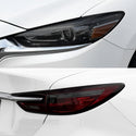 Fits Mazda Mazda6 2018-2021 Full Headlight Taillight Precut Smoked PPF Tint Kit Film Overlay