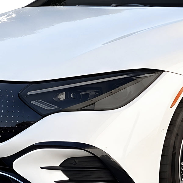 Fits Mercedes-Benz EQE Sedan 2023-2026 Full Headlight Taillight Precut Smoked PPF Tint Kit Film Overlay