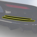Fits Mercedes-Benz EQE Sedan 2023-2026 Vinyl Chrome Delete Grille Blackout Decal Stickers Overlay Film