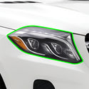 Mercedes-Benz GLS 2017-2019 Dark Smoke Headlight & Taillight Tint Kit – Precut Vinyl Lens Overlays Film