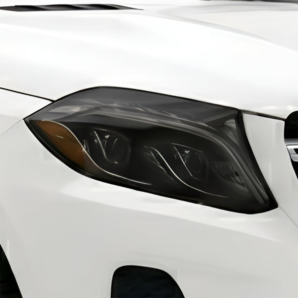 Mercedes-Benz GLS 2017-2019 Dark Smoke Headlight & Taillight Tint Kit – Precut Vinyl Lens Overlays Film