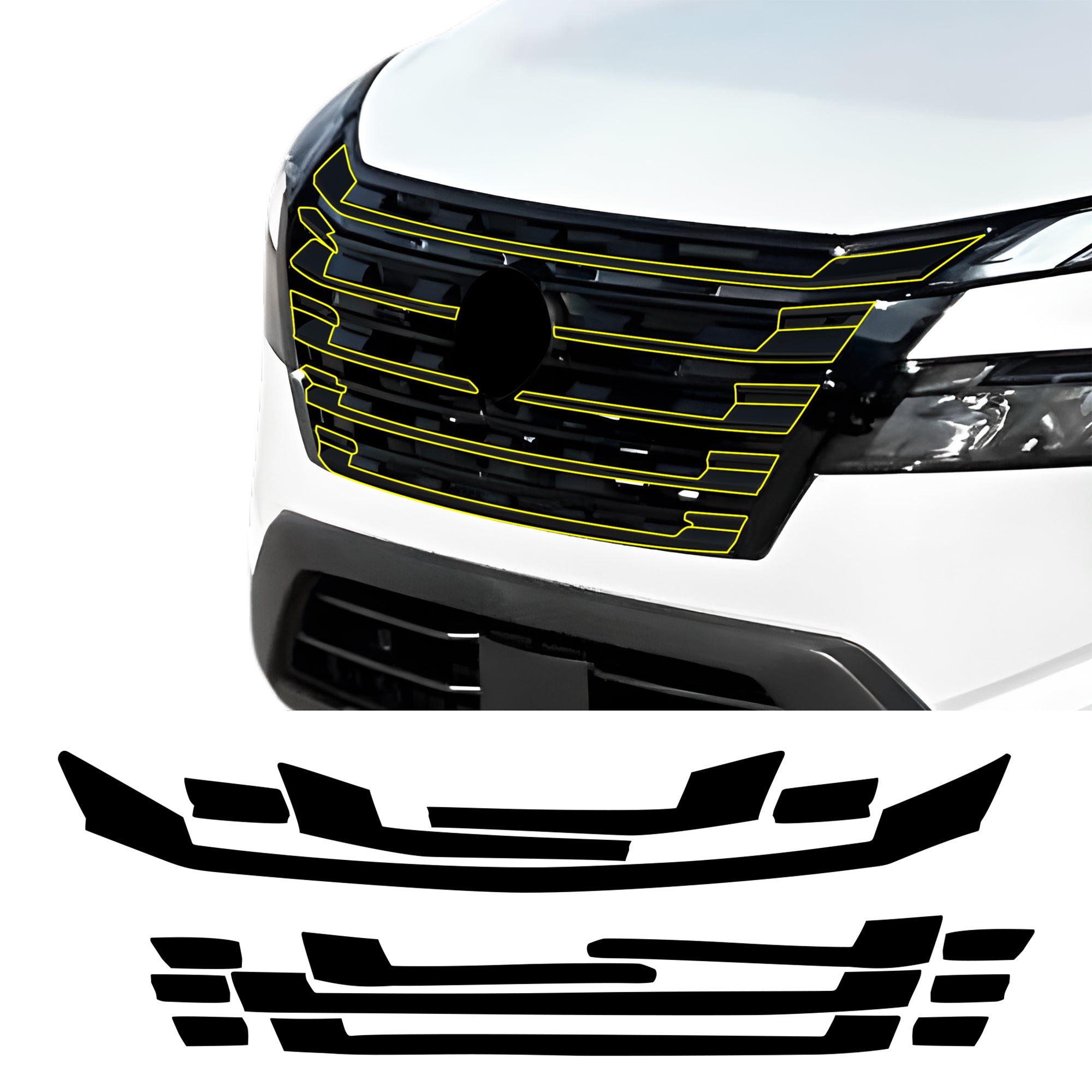 Nissan グリル ブラック/クローム MainImageNissanRogue2025-
