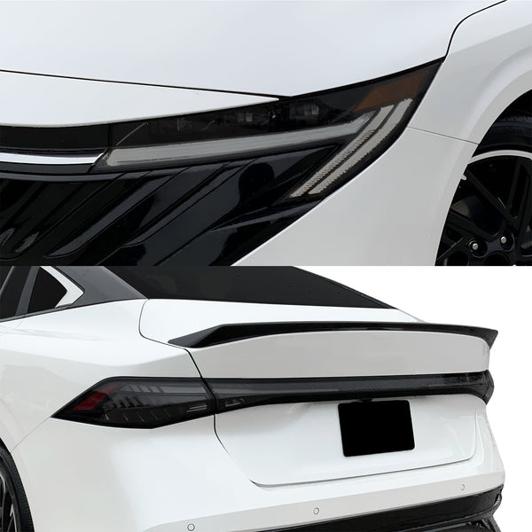 Nissan Sentra 2026+ Dark Smoke Headlight & Taillight Tint Kit – Precut Vinyl Lens Overlays Film