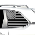 Fits Subaru Forester 2025-2027 Quarter Window American Flag Vinyl Decal Stickers