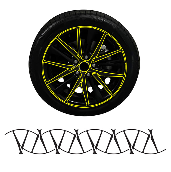 Toyota Camry 2018–2024 Blackout Chrome Delete Kit – Precut Gloss Black Vinyl Overlays