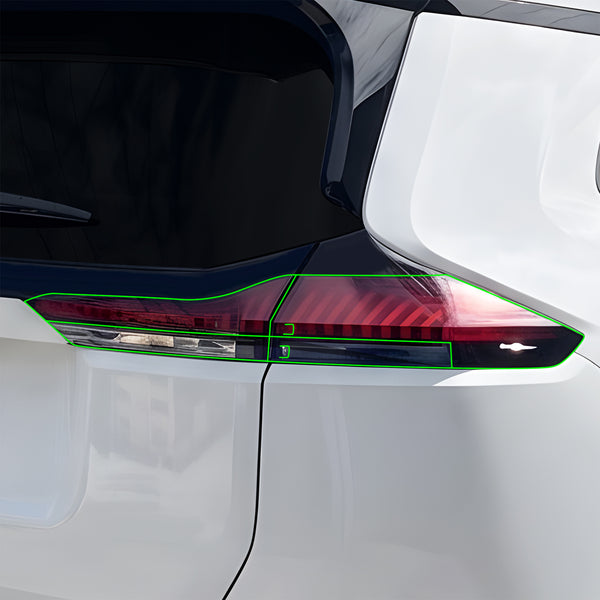 Toyota RAV4 2026-2027 Dark Smoke Headlight & Taillight Tint Kit – Precut Vinyl Lens Overlays Film