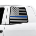 American Flag Rear Window Decal for Toyota Tundra 2007-2021 – Precut Matte Black Vinyl