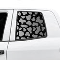 Animal Leopard Cheetah Rear Window Windshield Vinyl Decal Stickers Fits Toyota Tundra 2007-2021