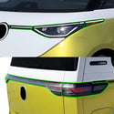 Volkswagen ID. Buzz 2025 Dark Smoke Headlight & Taillight Tint Kit – Precut Vinyl Lens Overlays Film