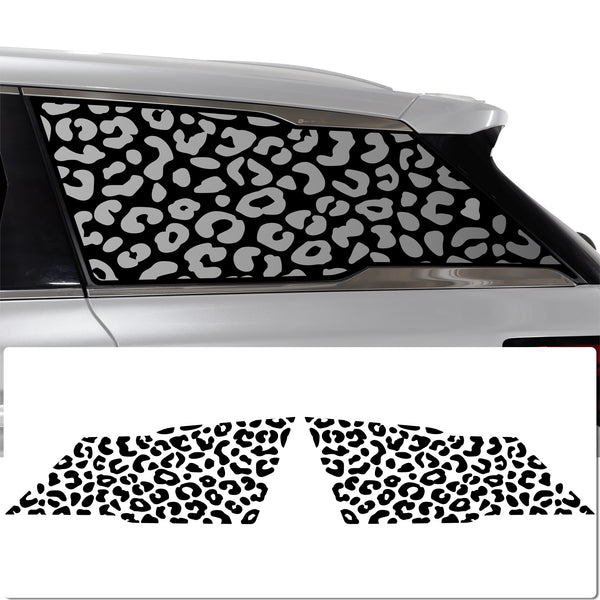 Animal Leopard Cheetah Cow Window Vinyl Decal Stickers Fits Infiniti QX60 2022-2024