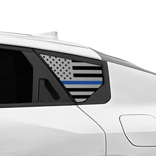 Buy thin-blue-line Fits KIA K4 2025+ Quarter Window American Flag Vinyl Decal Stickers