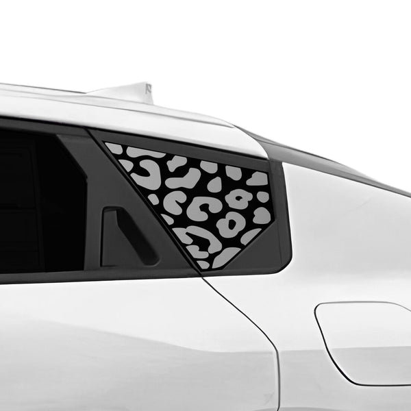 Fits KIA K4 2025+ Animal Leopard Cheetah Cow Window Vinyl Decal Stickers