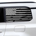 Fits Lexus GX 2024+ Quarter Window American Flag Vinyl Decal Stickers