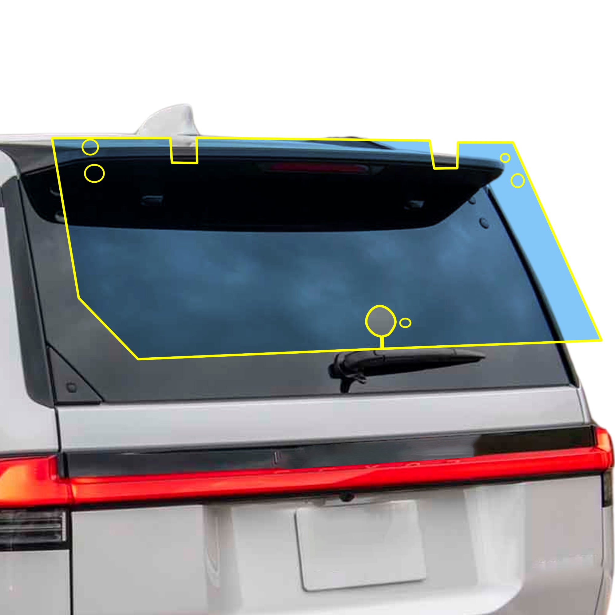 クラリスページ Lexus GX 550 2024-2026 Windshield Protection Film Kit – Precut
