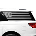 Fits Lincoln Navigator L 2018+ Quarter Window American Flag Vinyl Decal Stickers