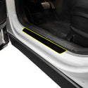 Fits Mercedes-Benz GLB 2020+ Precut Door Sill Premium Paint Protection Film PPF Decal Film Kit, Gloss Black Carbon Fiber