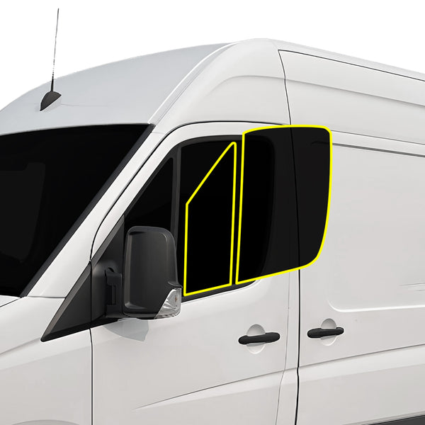 Fits Mercedes Benz Sprinter 2010-2018 Premium Nano Ceramic Precut Window Tint Film Kit Front Windows