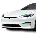 Full Headlight Taillight Precut Smoked PPF Tint Kit Film Overlay Fits Tesla Model S 2021-2023