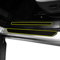 Fits Nissan Ariya 2023+ Precut Door Sill Premium Paint Protection Film PPF Decal Film Kit, Gloss Black Carbon Fiber