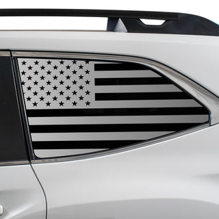 Quarter Window American Flag Vinyl Decal Stickers Fits Subaru Ascent 2023-2024