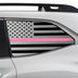 Quarter Window American Flag Vinyl Decal Stickers Fits Subaru Ascent 2023 - 2025 - Bogar Tech Designs