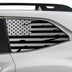 Quarter Window American Flag Vinyl Decal Stickers Fits Subaru Ascent 2023 - 2025 - Bogar Tech Designs