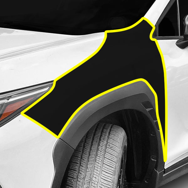 Fits Subaru Crosstrek 2024+ Precut Premium Gloss Black Carbon Fiber Fender Paint Protection Film PPF Decal Film Kit