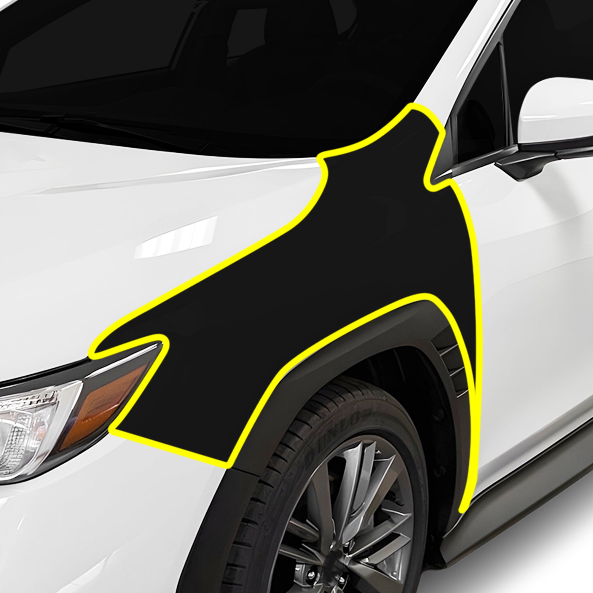 Fits Subaru WRX 2022+ Precut Premium Gloss Black Carbon Fiber Fender Paint Protection Film PPF Decal Film Kit - Bogar Tech Designs