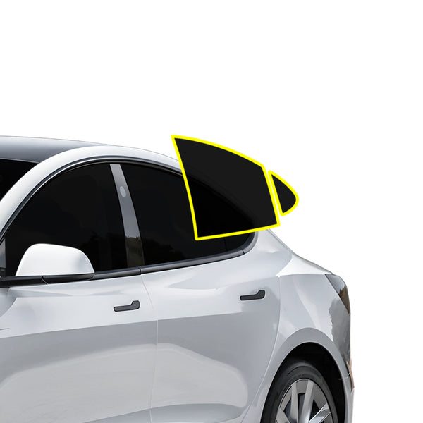 DIY Nano Carbon PreCut Window Tint For Tesla Model Y – Front Two Windows, Any Shade, Scratch-Resistant & Heat Repellent