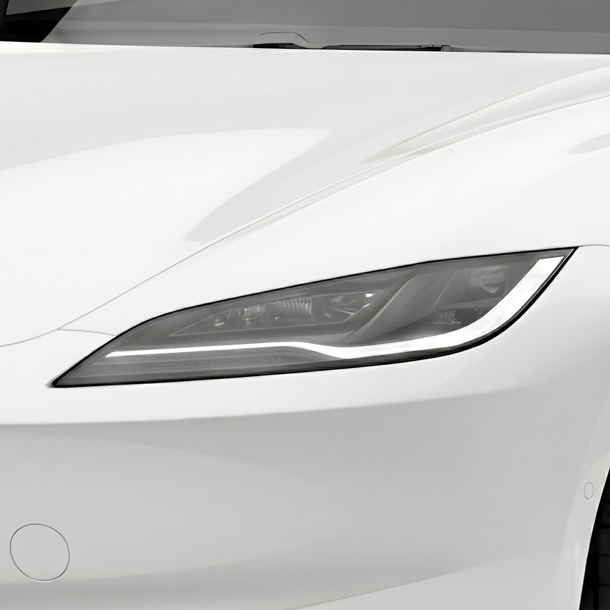 Tesla Model 3 2024–2026 Dark Smoke Headlight & Taillight Tint Kit – Precut Vinyl Lens Overlays