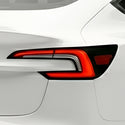 Tesla Model 3 2024–2026 Dark Smoke Headlight & Taillight Tint Kit – Precut Vinyl Lens Overlays