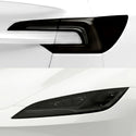 Tesla Model 3 2024–2026 Dark Smoke Headlight & Taillight Tint Kit – Precut Vinyl Lens Overlays