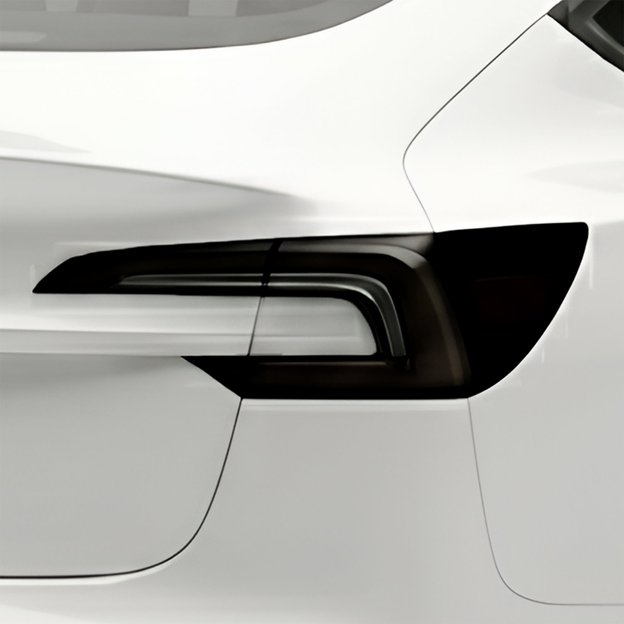 Tesla Model 3 2024–2026 Dark Smoke Headlight & Taillight Tint Kit – Precut Vinyl Lens Overlays