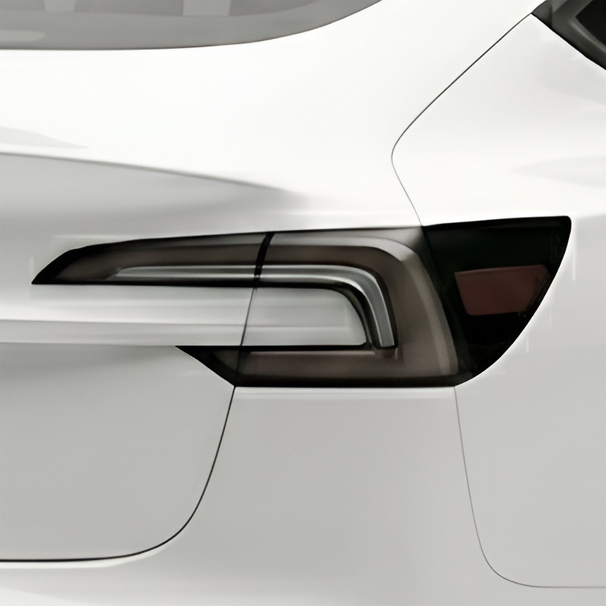 Tesla Model 3 2024–2026 Dark Smoke Headlight & Taillight Tint Kit – Precut Vinyl Lens Overlays