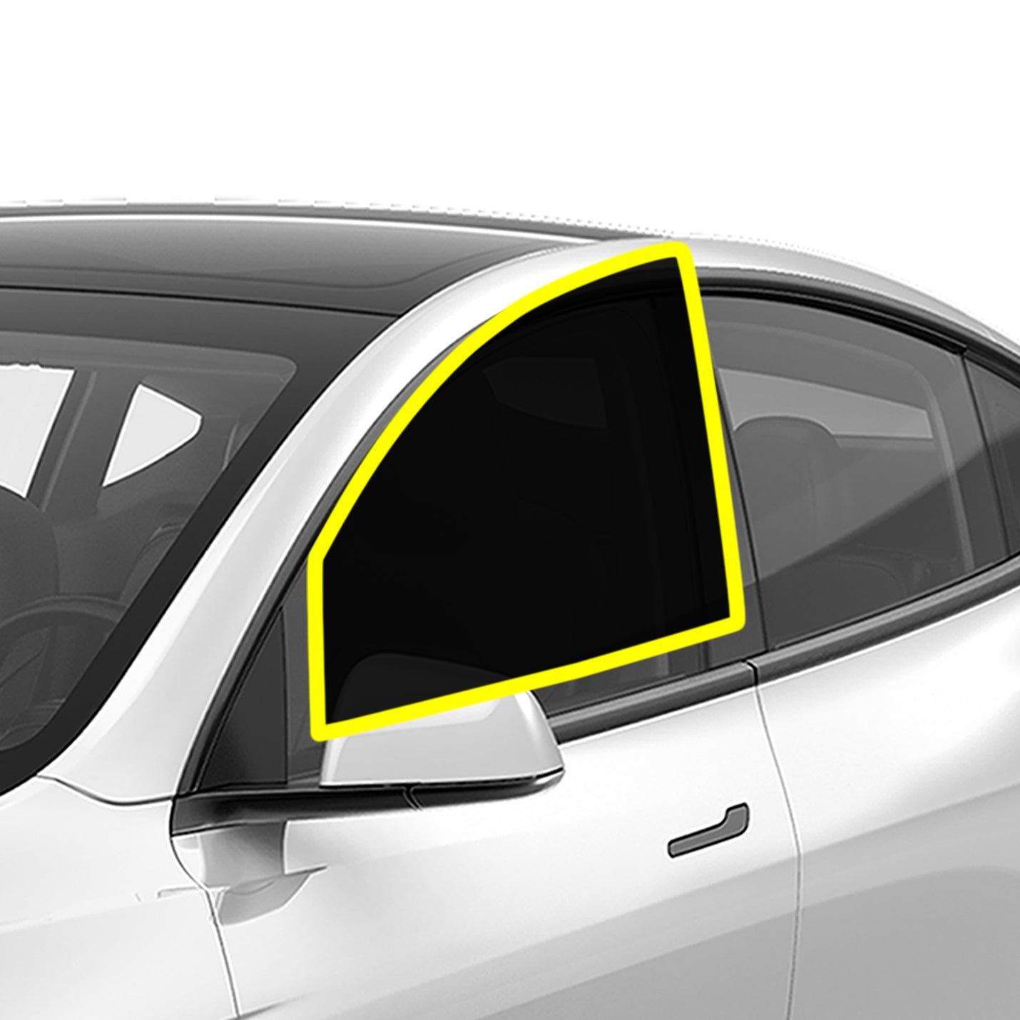 Precut Rear Windshield Premium Nano - Ceramic Window Film Tint Kit For Tesla Model Y - Bogar Tech Designs