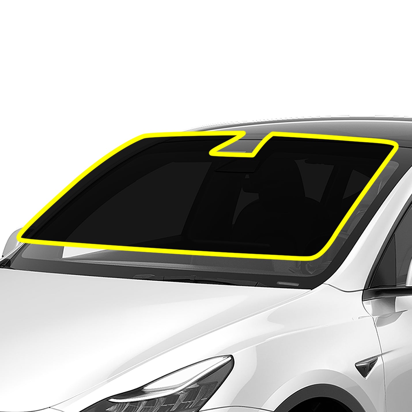 Precut Rear Windshield Premium Nano - Ceramic Window Film Tint Kit For Tesla Model Y - Bogar Tech Designs