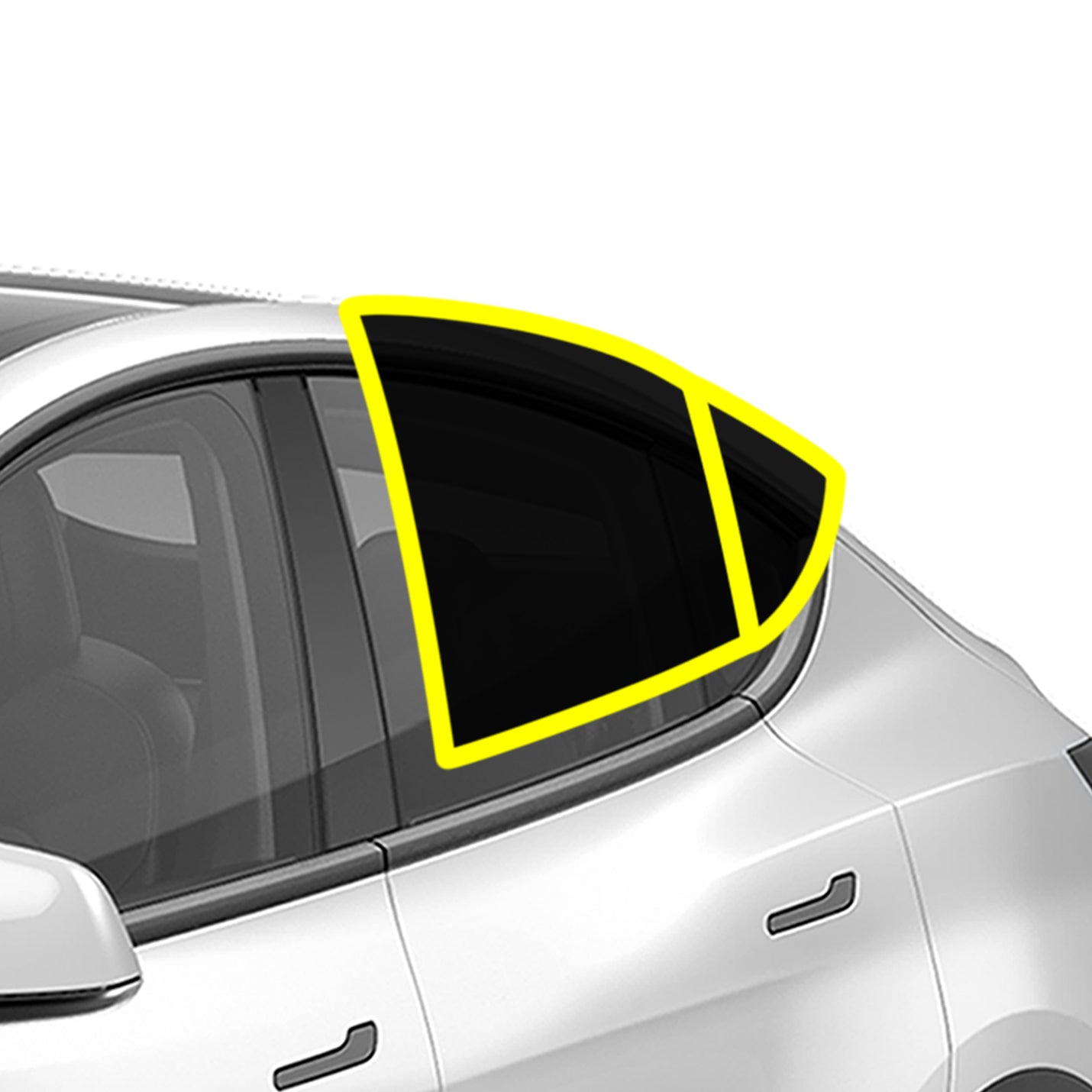 Precut Rear Windshield Premium Nano - Ceramic Window Film Tint Kit For Tesla Model Y - Bogar Tech Designs