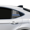 Fits Toyota Camry 2025+ Quarter Window American Flag Vinyl Decal Stickers