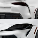 Toyota Supra 2020–2026 Dark Smoke Headlight & Taillight Tint Kit – Precut Vinyl Lens Overlays