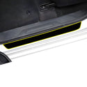 Fits Toyota Tundra 2022+ Precut Door Sill Premium Paint Protection Film PPF Decal Film Kit, Gloss Black Carbon Fiber