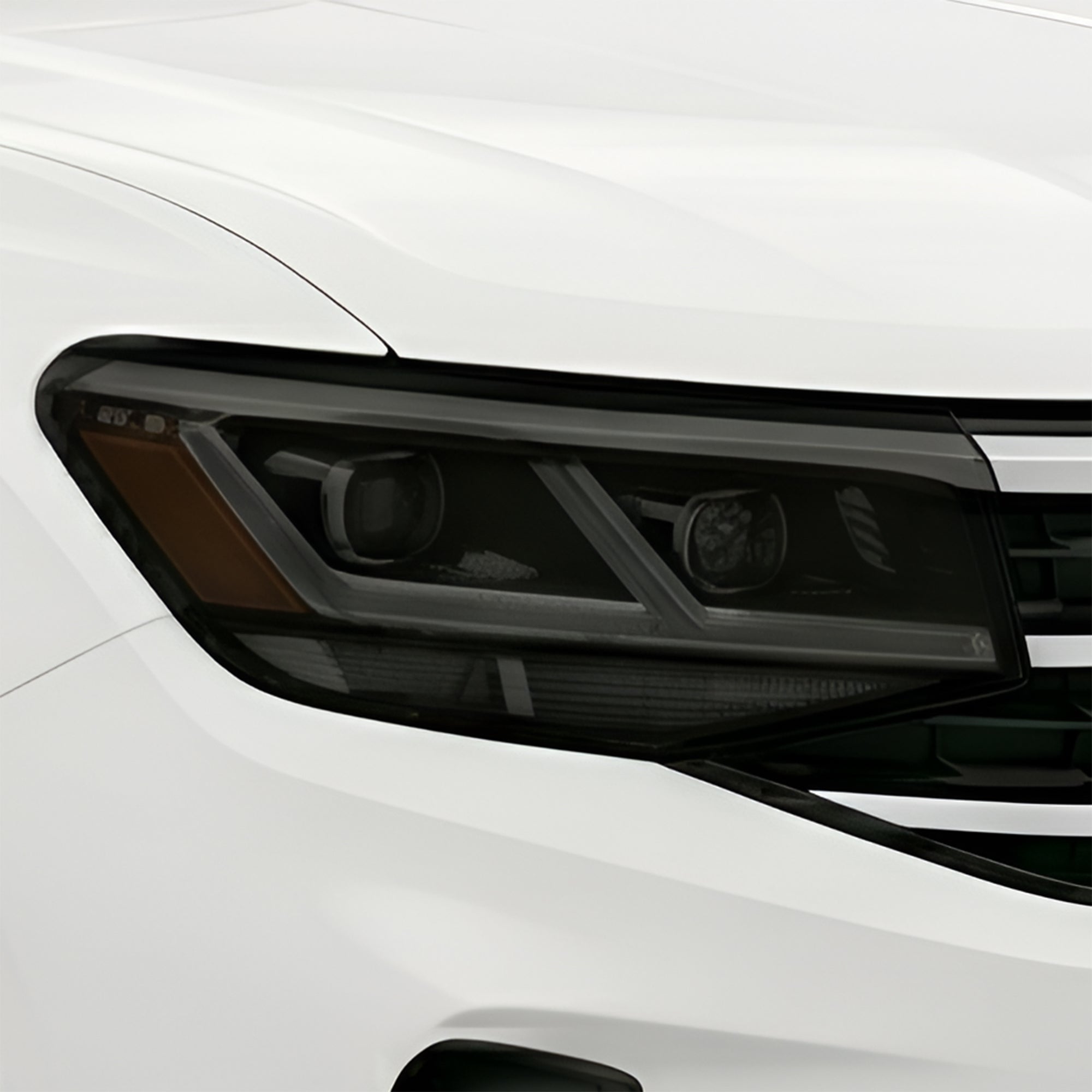Volkswagen Atlas Cross Sport 2020–2023 Dark Smoke Headlight & Taillight Tint Kit – Precut Vinyl Lens Overlays