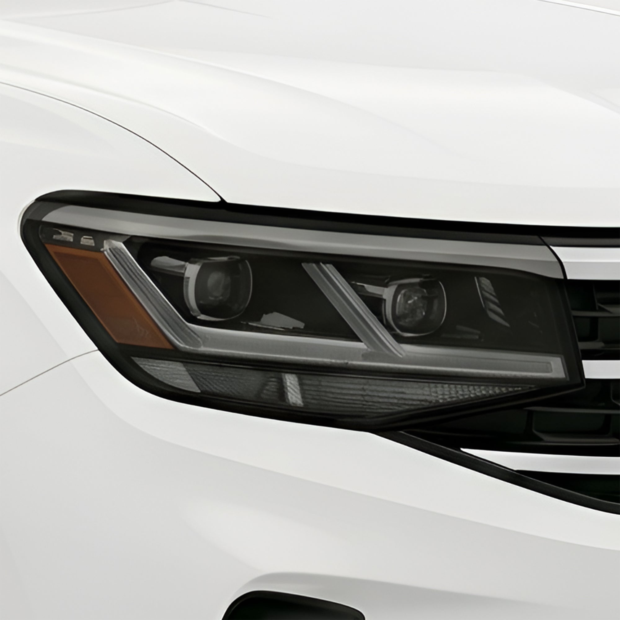 Volkswagen Atlas Cross Sport 2020–2023 Dark Smoke Headlight & Taillight Tint Kit – Precut Vinyl Lens Overlays