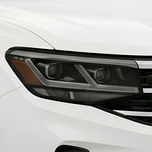 Volkswagen Atlas Cross Sport 2020–2023 Dark Smoke Headlight & Taillight Tint Kit – Precut Vinyl Lens Overlays