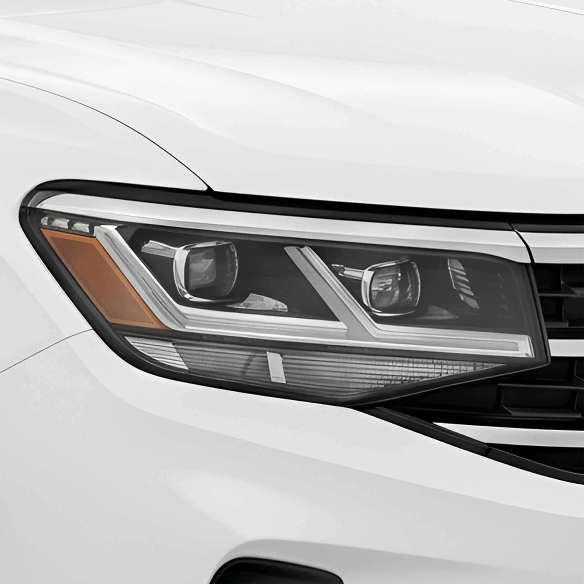 Volkswagen Atlas Cross Sport 2020–2023 Dark Smoke Headlight & Taillight Tint Kit – Precut Vinyl Lens Overlays