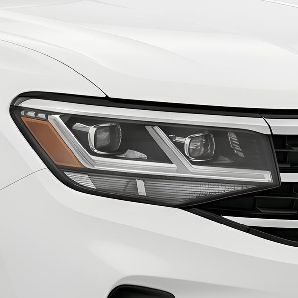 Volkswagen Atlas Cross Sport 2020–2023 Dark Smoke Headlight & Taillight Tint Kit – Precut Vinyl Lens Overlays