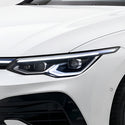 Volkswagen Golf 2022–2026 Dark Smoke Headlight & Taillight Tint Kit – Precut Vinyl Lens Overlays